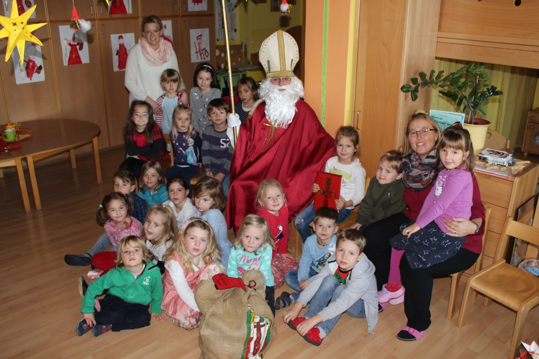 Nikolaus im Kindergarten