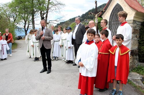 Begrüßung durch den Bürgermeister (C) Brigitte Weber