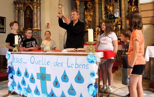 Läuten üben (C) Brigitte Weber
