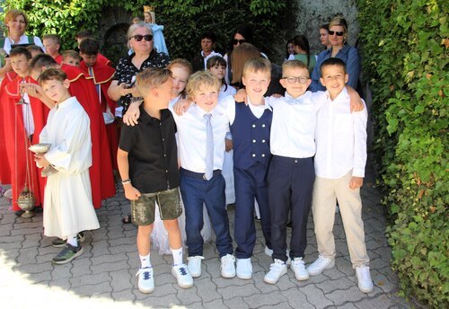 Erstkommunionkinder (C) Elisabeth Hopfgartner