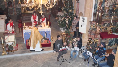 Gottesdienst am Heiligen Abend. (Foto: PSt). Gottesdienst am Heiligen Abend. (Foto: PSt).