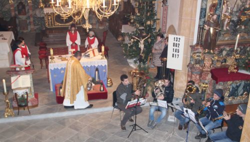 Gottesdienst am Heiligen Abend. (Foto: PSt).