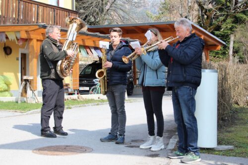 Abordnung der Trachtenkapelle (C) Ines Hopfgartner