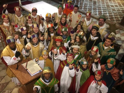 Am 6. Jänner wurden die Gottesdienste in der Domkirche von den Sternsingern mitgestaltet. (© Foto: Dompfarre )