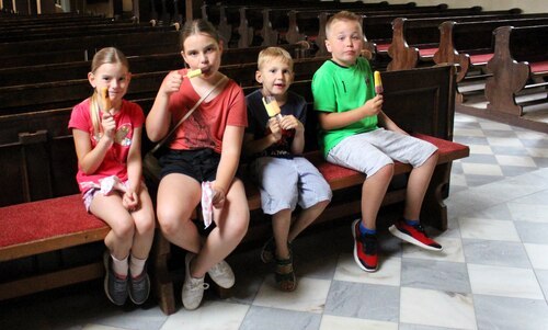 Julia. Elisabeth, Nikolaus und Sebastian (C) Brigitte Weber