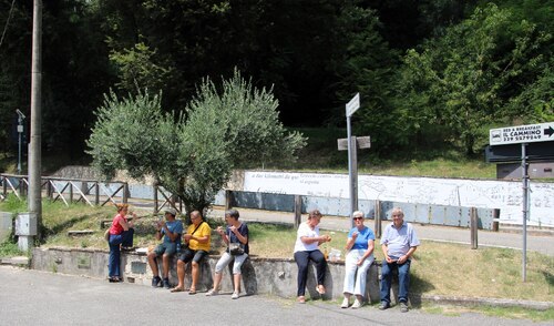 Picknick in Greccio (C) Brigitte Weber