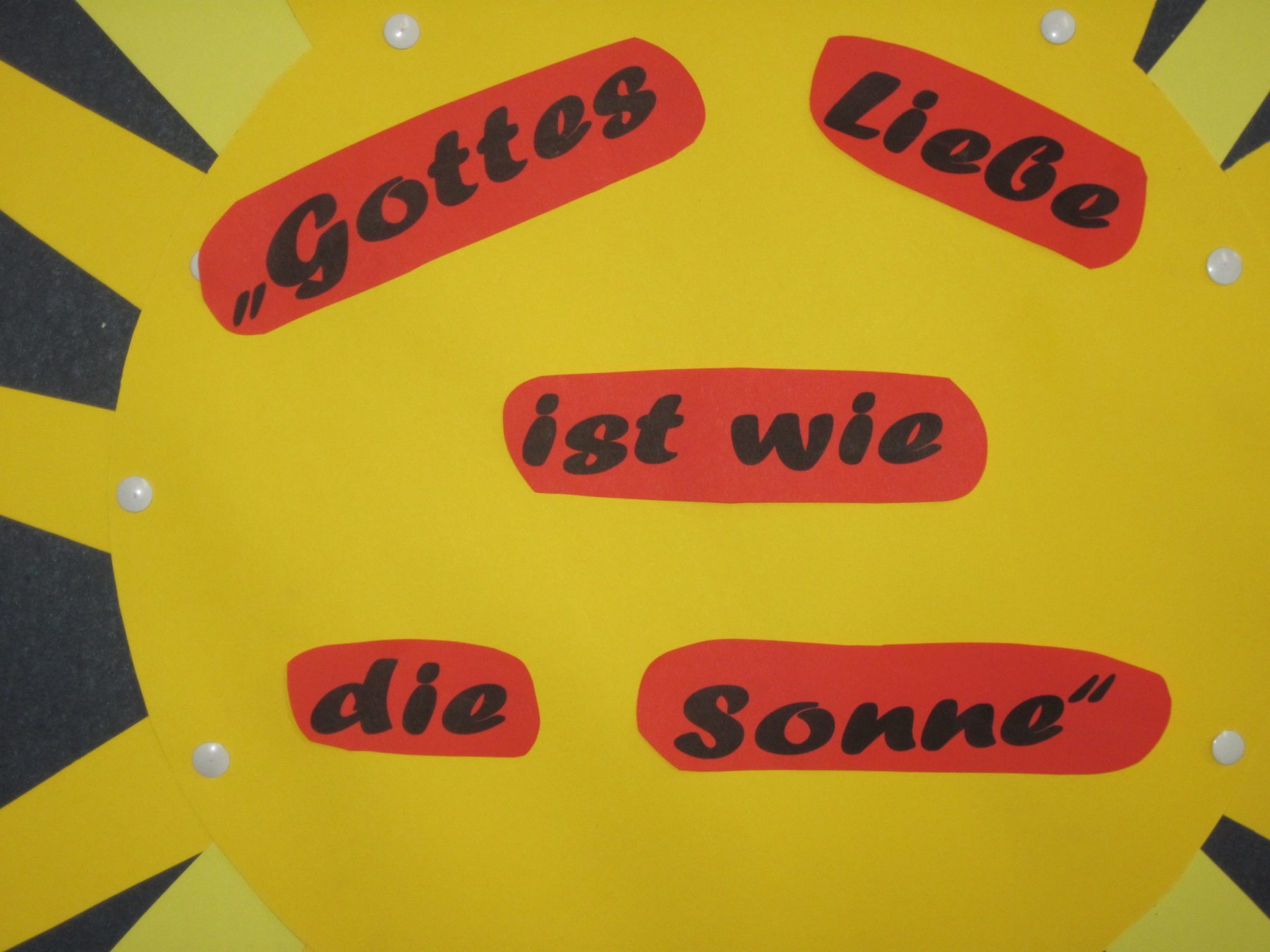 GOTTES LIEBE IST WIE DIE SONNE