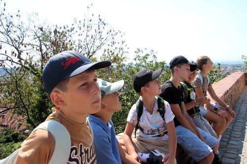 Beim Uhrturm (C) Brigitte Weber