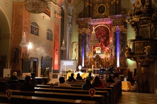 Nigthfever in der Stadthauptpfarrkirche St. Egid-Klagenfurt (Foto: © Thomas Gaber)