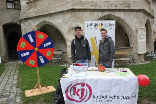 mit dabei Vertreter der Katholischen Jugend Kärnten mit der Jugendkampagne “Call For Change“ (Foto: Irina Kolland)