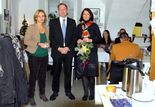 Ingo Sternig und Mag. Martina Marko freuten sich über die ausgesprochene Wertschätzung (© Foto: A. Lehner)