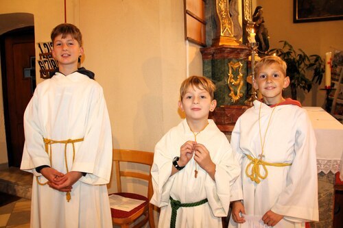 Christof, Florian und Nikolaus (C) Brigitte Weber