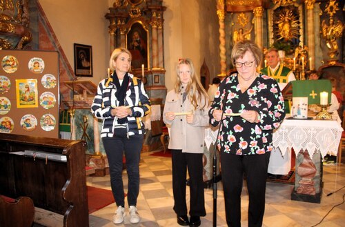 Frau Filzmaier, Vanessa und Frau Marketz (C) Brigitte Weber