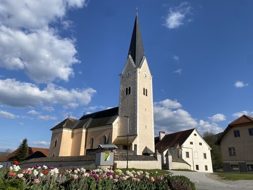 Pfarrkirche Schwabegg • Župnijska cerkev Žvabek (Foto: Pfarre Schwabegg • Župnija Žvabek)