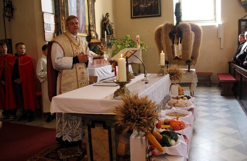 Provisor Sven Wege beim Altar (C) Brigitte Weber