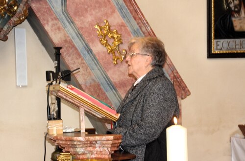 Lektorin Frau Gertraud Mayer (C) Brigitte Weber