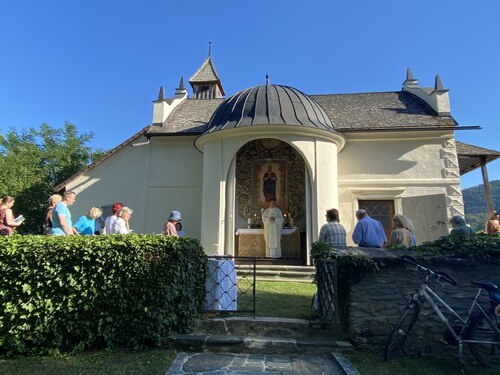 Von Aprl bis Oktober werden jeweils am 24. des Monats Gottesdienste in der Kapelle Maria Loretto gefeiert. (Stadtpastoral)