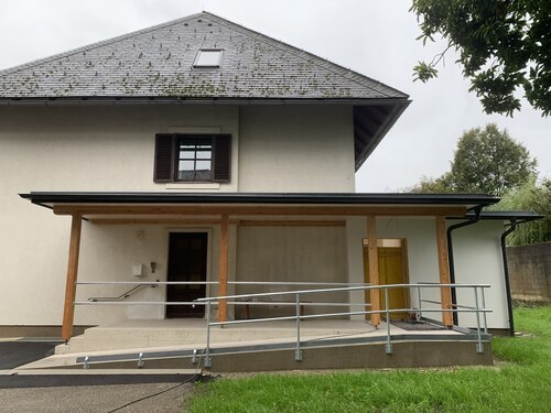Das Pfarrhaus St. Michael bei Wolfsberg wurde u.a. barrierefrei zugänglich gemacht. Foto: Diözesane Bauabteilung Das Pfarrhaus St. Michael bei Wolfsberg wurde u.a. barrierefrei zugänglich gemacht. Foto: Diözesane Bauabteilung
