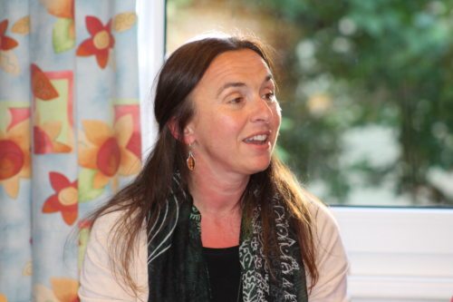 Fr. Dr. Karin Kaiser- Rottensteiner beim Vortrag (© Foto: Biethan Carmen)