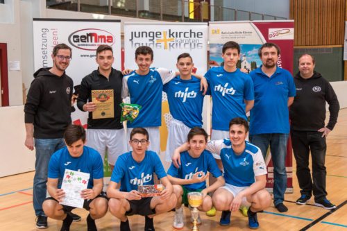 Siegerteam im GOLD CUP: MJÖ (Muslimische Jugend)