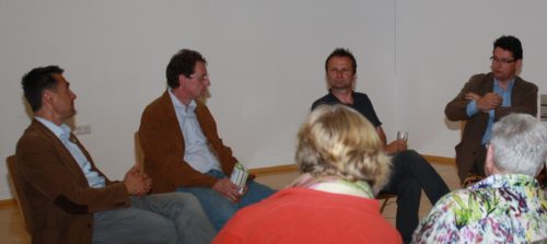 Hans Kreschischnig, Dieter Schmidt, Christian Salmhofer, Ernst Sandriesser (© Foto: Barbara Botthoff-Weißmann)