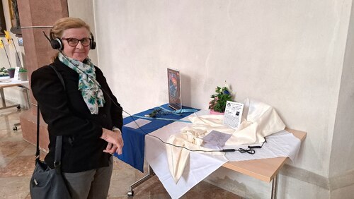 Weitere Fotos der Langen Nacht der Kirchen 2025 gibt es hier: https://www.kath-kirche-kaernten.at/pfarren/detail/C3258/im-zeichen-des-sonnengesangs - Foto: P. Emmanuel-Maria Fitz OFM