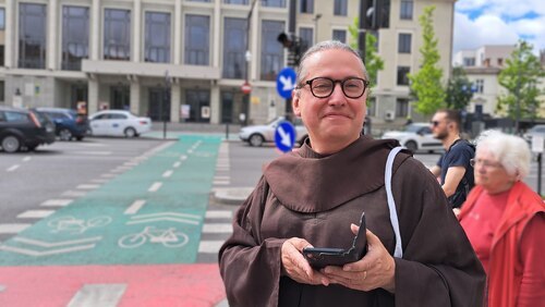 Seit 25 Jahren bringt Br. Patrik Zamysevskij OFM sein Know-How bei Franz Hilf und ist stets mit den Franziskanern und Franziskanerinnen, den Projektpartnern, im Osten Europas in Kontakt. - Foto: P. Emmanuel-Maria Fitz OFM