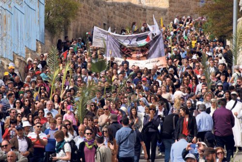 Palmsonntag in Jerusalem (KNA) Palmsonntag in Jerusalem (KNA)