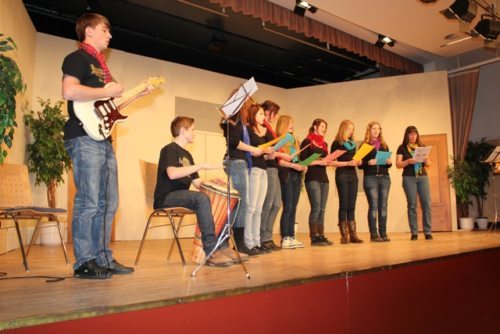 Auftritt der Jugendcombo Weißenstein (© Foto: Gottfried Schorn)