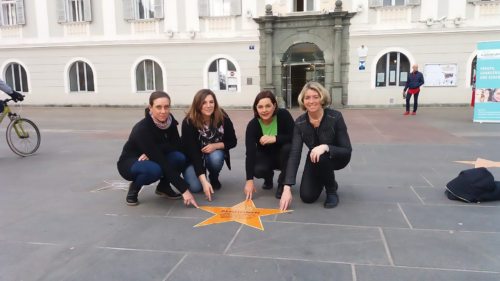 Anja Schneider (Katholische Frauenbewegung), Angela Rosenzopf-Schurian (KA-Generalsekretärin), ... und Iris Straßer (KA-Präsidentin) - Foto: kfb-kärnten