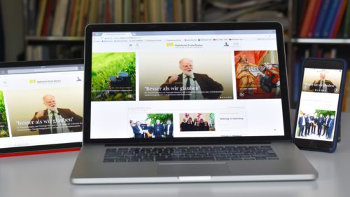Ob Laptop, Tablet oder Mobiltelefon - das neue (responsive) Design “sitzt“ hervorragend (© Foto: KH Kronawetter/Internetredaktion) Ob Laptop, Tablet oder Mobiltelefon - das neue (responsive) Design “sitzt“ hervorragend (© Foto: KH Kronawetter/Internetredaktion)