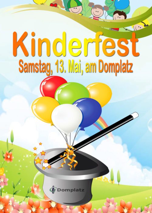 Einladung zum Kinderfest am Domplatz (© Foto: Stadtpastoral )