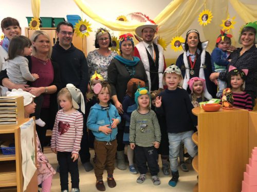 Engagement in Kindergruppe