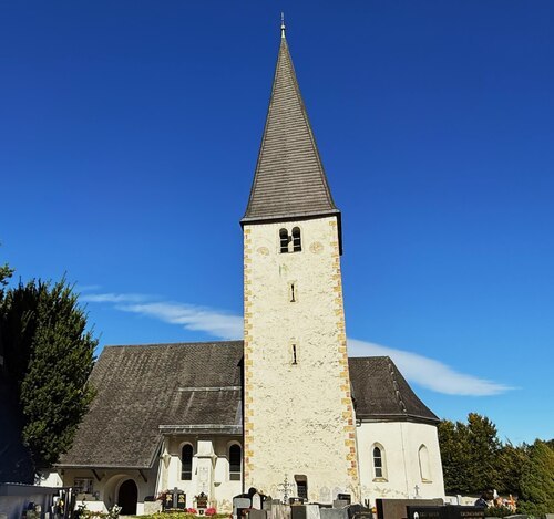 Bildunterschrift (Pfarrkirche Gallizien/Farna cerkev v Galiciji (© Foto: Maria Perne)Bildrechte sind zwingend anzugeben!) Bildunterschrift (Pfarrkirche Gallizien/Farna cerkev v Galiciji (© Foto: Maria Perne)Bildrechte sind zwingend anzugeben!)