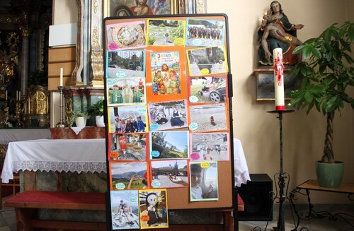 Fotos in der Kirche (C) Brigitte Weber