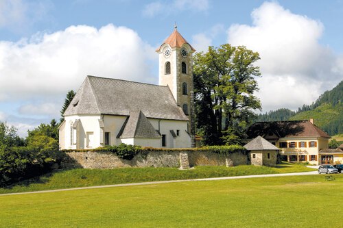 Pfarrkirche Obermühlbach<br />
Foto: Anton Wieser