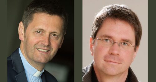 Die Referenten der Pastoraltage 2014: Dr. Peter Allmaier (li.) und Dr. Tobias Kläden (re.) (© Foto: Schweiger bzw. KAMP-Erfurt)