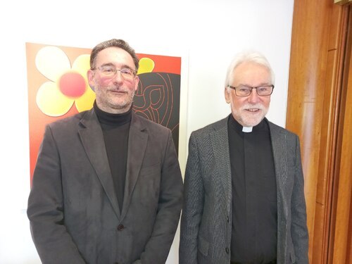 Mag. Klaus Einspieler, Bischof Josef Marketz (M. Kapeller)