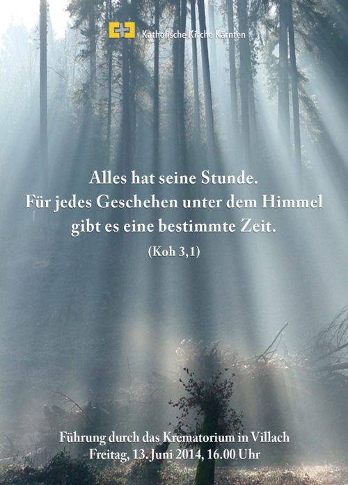 Einladung zur Fahrt nach Villach. (© Foto: Stadtpastoral )