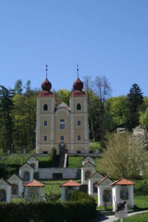 Blick auf die Klagenfurter Kreuzberglkirche (Foto: Stadtpastoral) Blick auf die Klagenfurter Kreuzberglkirche (Foto: Stadtpastoral)