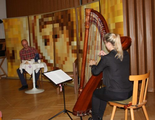 Dechant Johann A. Kristof mit Elisabeth Goritschnig (© Foto: Peter Rupitsch)