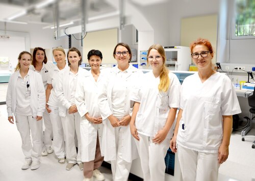 Labor-Team Krankenhaus der Barmherzigen Brüder St. Veit/Glan – © BB St. Veit