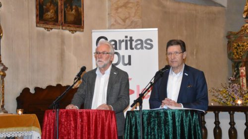 Caritasdirektor Josef Marketz (li.) und Diakonie-Rektor Hubert Stotter (re.) - Foto: KH Kronawetter