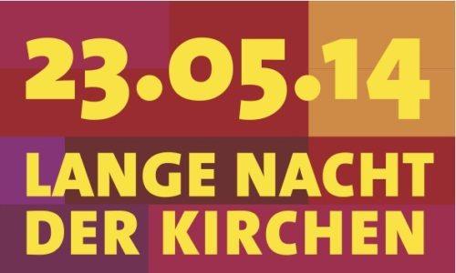 Das Logo der diesjährigen Langen Nacht der Kirchen. (© Foto: Lange Nacht.)