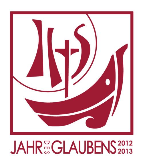 Das offizielle Logo für das Jahr des Glaubens 2012/2013 (© Foto: Päpstlicher Rat zur Förderung der Neuevangelisierung)
