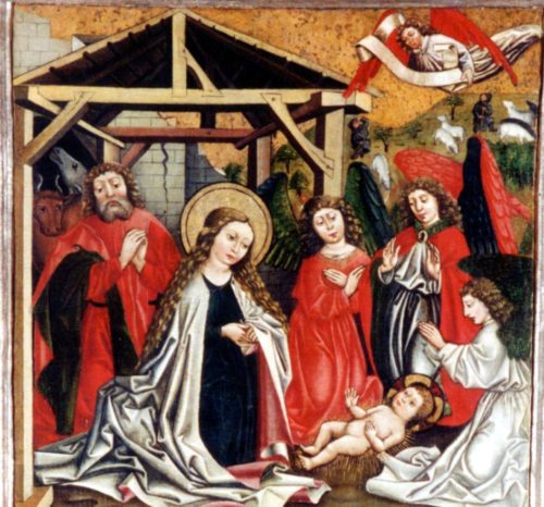 Geburt Christi, Maria im Graben, Vorderberg<br />
Foto: Prof. Heinz Ellersdorfer Geburt Christi, Maria im Graben, Vorderberg<br />
Foto: Prof. Heinz Ellersdorfer