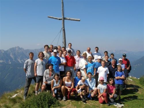 Gipfelmess am Freiberg/Setiče im Jahr 2007 (© DSG Sele/Zell) Gipfelmess am Freiberg/Setiče im Jahr 2007 (© DSG Sele/Zell)