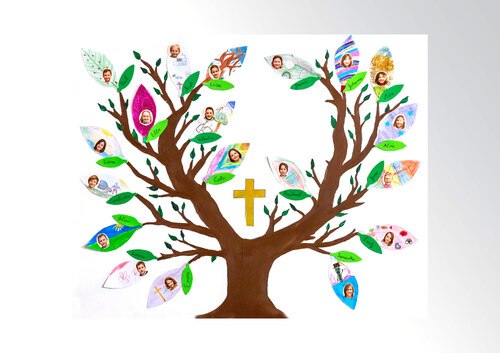 Motto: Jesus Christus ist unser Baum des Lebens<br />
Foto: Anton Wieser