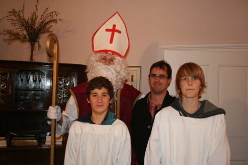 Einer der Dompfarr - Nikoläuse (© Foto: Dompfarre)