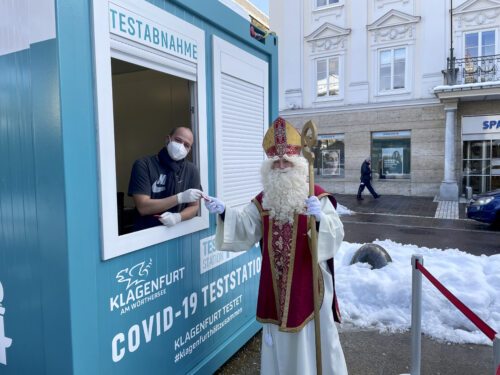 Der Nikolaus war in Kärnten unterwegs